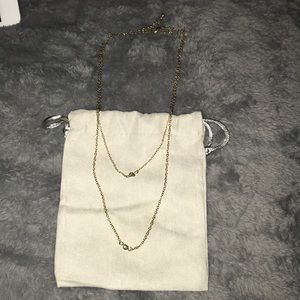 Double droop necklace